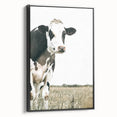 Farmhouse Cow Wall Art – Rustic Country Style Farm Animal Decor