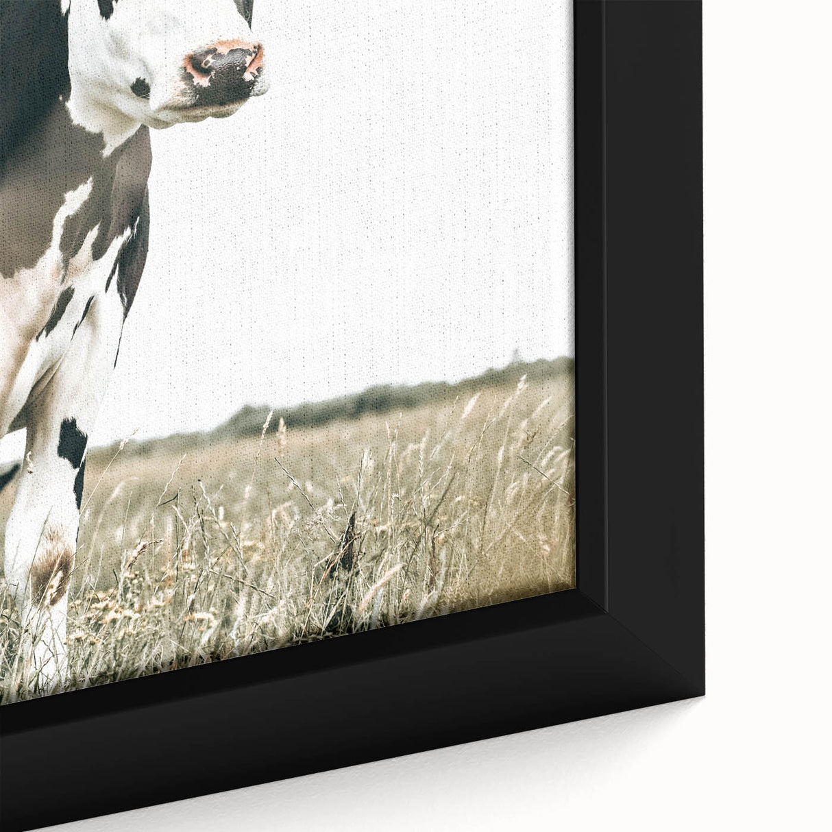 Farmhouse Cow Wall Art – Rustic Country Style Farm Animal Decor