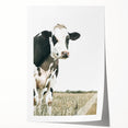 Farmhouse Cow Wall Art – Rustic Country Style Farm Animal Decor