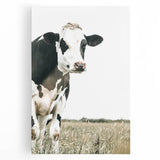 Farmhouse Cow Wall Art – Rustic Country Style Farm Animal Decor