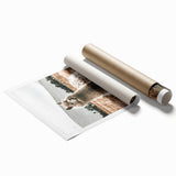 Farmhouse Alpaca in Field Art – Rustic Country Style Wall Decor