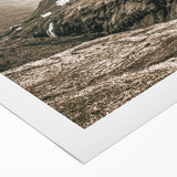 Farmhouse Valley Landscape Art – Rustic Country Style Wall Decor