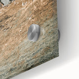 Farmhouse Wall Art - Cozy Cabin in Scenic Mountain Landscape for Decor