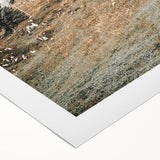 Farmhouse Wall Art - Cozy Cabin in Scenic Mountain Landscape for Decor