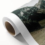 Farmhouse Wall Art - Tranquil Cow in Mountain Valley for Rustic Decor