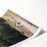 Farmhouse Wall Art - Secluded Cabin in Mountain Forest for Rustic Decor