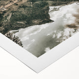 Farmhouse Wall Art - Majestic Mountain Lake Reflection for Rustic Decor