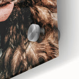 Farmhouse Wall Art - Rustic Close-Up of Chicken for Country Decor