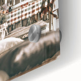 Farmhouse Wall Art - Cozy Country Gathering with Rustic Charm for Decor