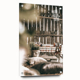 Farmhouse Wall Art - Cozy Country Gathering with Rustic Charm for Decor