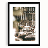 Farmhouse Wall Art - Cozy Country Gathering with Rustic Charm for Decor