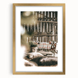 Farmhouse Wall Art - Cozy Country Gathering with Rustic Charm for Decor