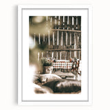 Farmhouse Wall Art - Cozy Country Gathering with Rustic Charm for Decor