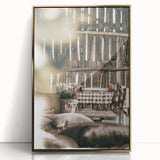 Farmhouse Wall Art - Cozy Country Gathering with Rustic Charm for Decor
