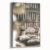 Farmhouse Wall Art - Cozy Country Gathering with Rustic Charm for Decor