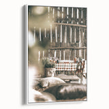 Farmhouse Wall Art - Cozy Country Gathering with Rustic Charm for Decor