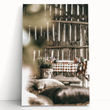 Farmhouse Wall Art - Cozy Country Gathering with Rustic Charm for Decor