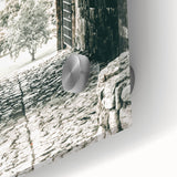 Farmhouse Wall Art - Historic Archway with Stone Path for Rustic Decor