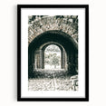 Farmhouse Wall Art - Historic Archway with Stone Path for Rustic Decor