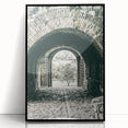 Farmhouse Wall Art - Historic Archway with Stone Path for Rustic Decor