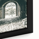 Farmhouse Wall Art - Historic Archway with Stone Path for Rustic Decor