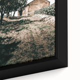 Farmhouse Wall Art - Rustic Barn and Pathway Under Trees for Country Decor