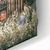 Farmhouse Wall Art - Rustic Wooden Barn Surrounded by Nature for Decor