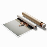 Cowboy and Horse Wall Art | Rustic Farmhouse Decor | Country Style Print