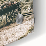 Rustic Mountain Wagon Wall Art | Country Style Farmhouse Decor