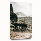 Rustic Mountain Wagon Wall Art | Country Style Farmhouse Decor