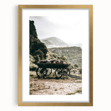 Rustic Mountain Wagon Wall Art | Country Style Farmhouse Decor