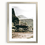 Rustic Mountain Wagon Wall Art | Country Style Farmhouse Decor