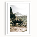 Rustic Mountain Wagon Wall Art | Country Style Farmhouse Decor