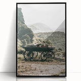 Rustic Mountain Wagon Wall Art | Country Style Farmhouse Decor