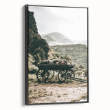 Rustic Mountain Wagon Wall Art | Country Style Farmhouse Decor