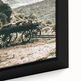 Rustic Mountain Wagon Wall Art | Country Style Farmhouse Decor