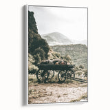Rustic Mountain Wagon Wall Art | Country Style Farmhouse Decor