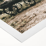 Rustic Mountain Wagon Wall Art | Country Style Farmhouse Decor