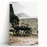 Rustic Mountain Wagon Wall Art | Country Style Farmhouse Decor