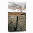 Windmill and Countryside Wall Art | Rustic Farmhouse Decor for Homes