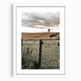 Windmill and Countryside Wall Art | Rustic Farmhouse Decor for Homes
