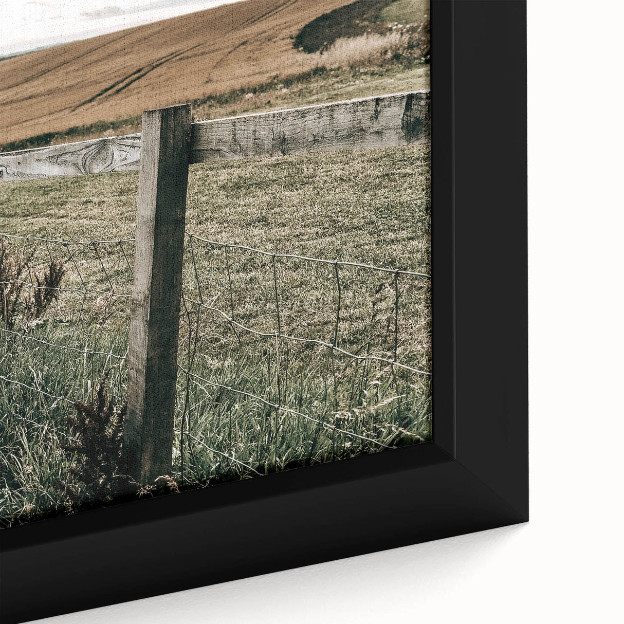 Windmill and Countryside Wall Art | Rustic Farmhouse Decor for Homes
