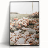 Harvest Pumpkin Patch Wall Art | Rustic Farmhouse Decor for Fall Homes
