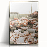 Harvest Pumpkin Patch Wall Art | Rustic Farmhouse Decor for Fall Homes