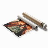 Heartfelt Horses Grazing Wall Art | Rustic Farmhouse Decor for Country Homes