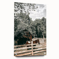 Rustic Horse & Barn Wall Art | Farmhouse Decor for Country-Style Homes