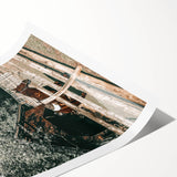 Rustic Horse & Barn Wall Art | Farmhouse Decor for Country-Style Homes