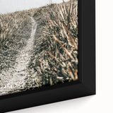 Solitary Grass Path Wall Art | Rustic Farmhouse Decor for Tranquil Homes