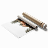 Farm Cow in Field Wall Art | Rustic Farmhouse Decor for Country Homes