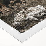 Mountain Cow Grazing Wall Art | Rustic Farmhouse Decor for Country Homes